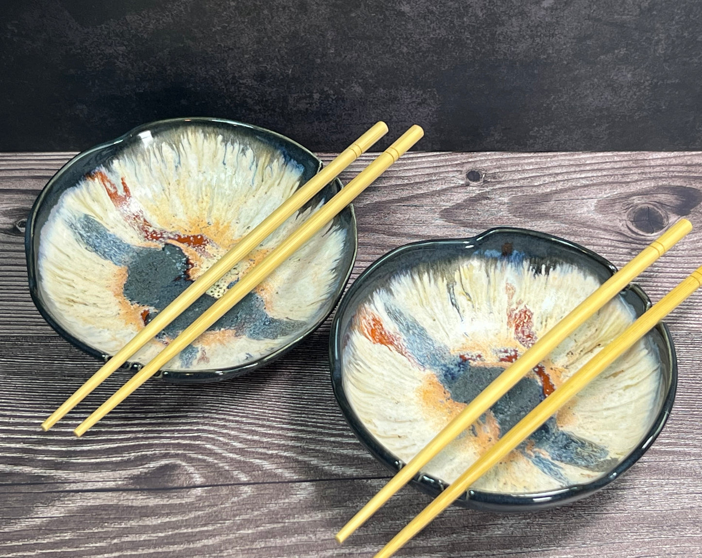 Modern Abstract Noodle Bowls
