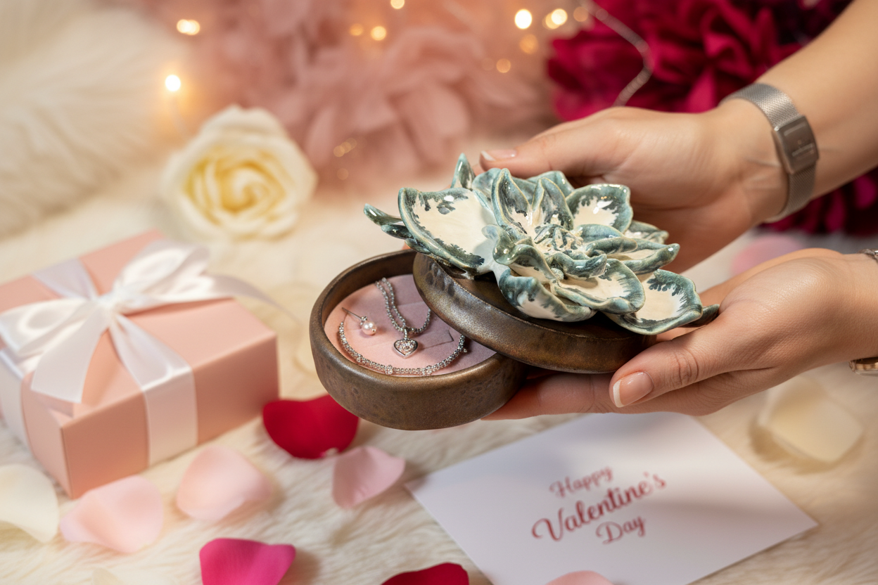 Floral Trinket Box