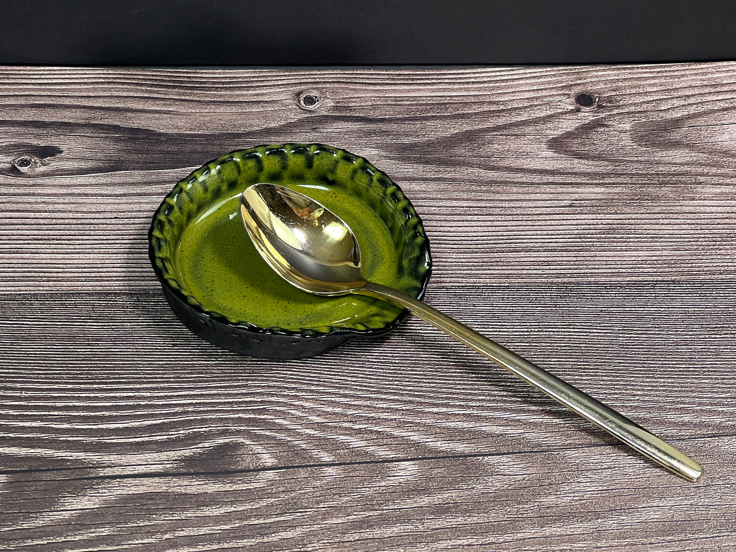 Green Envy Spoon Holder