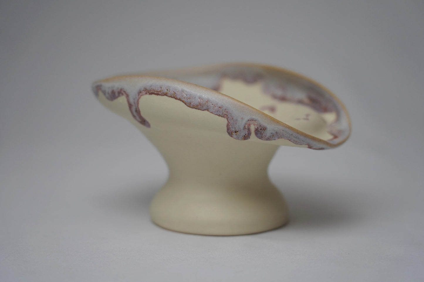 Lavendar Tuxedo Bowl
