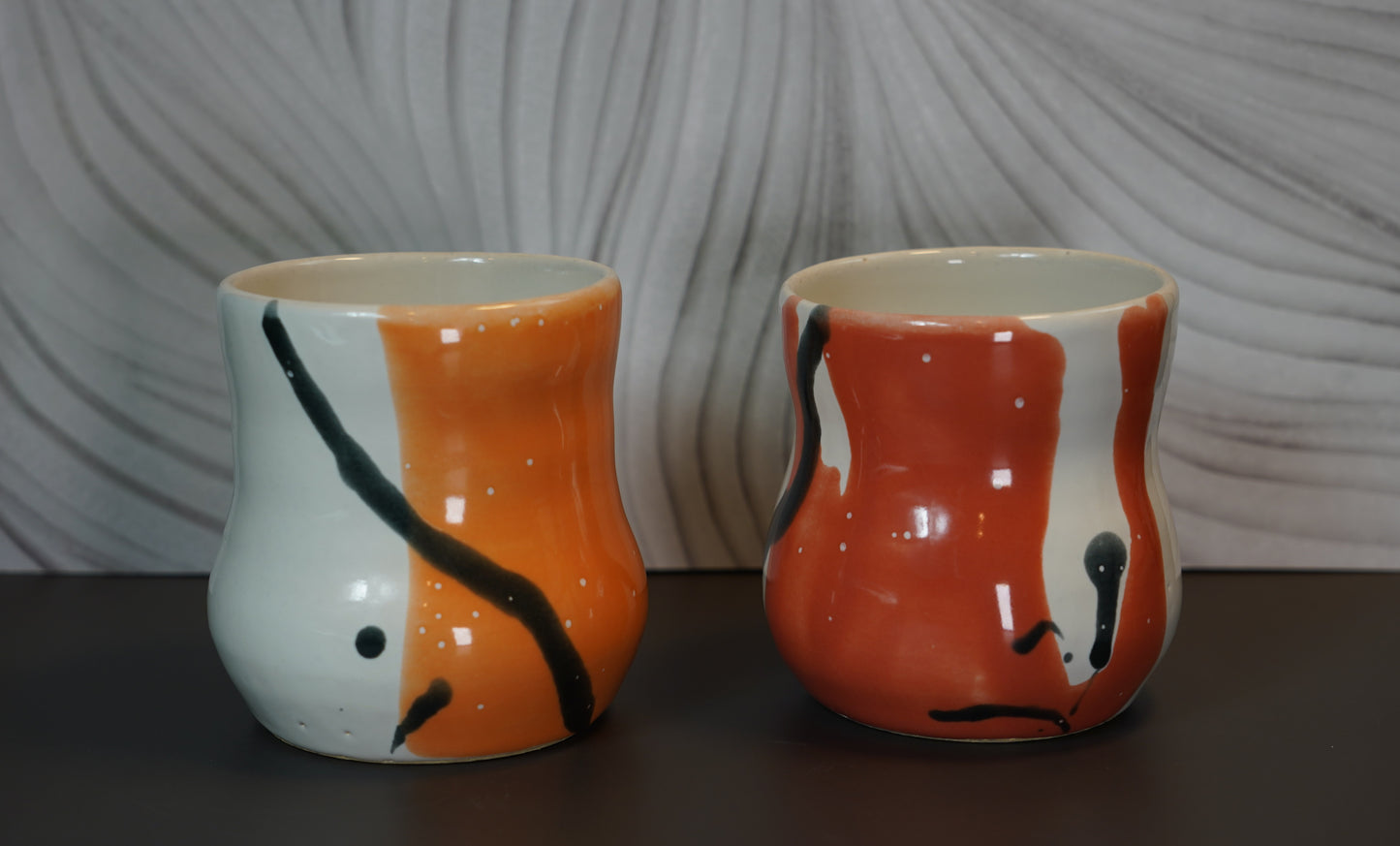Goblets Abstract Design