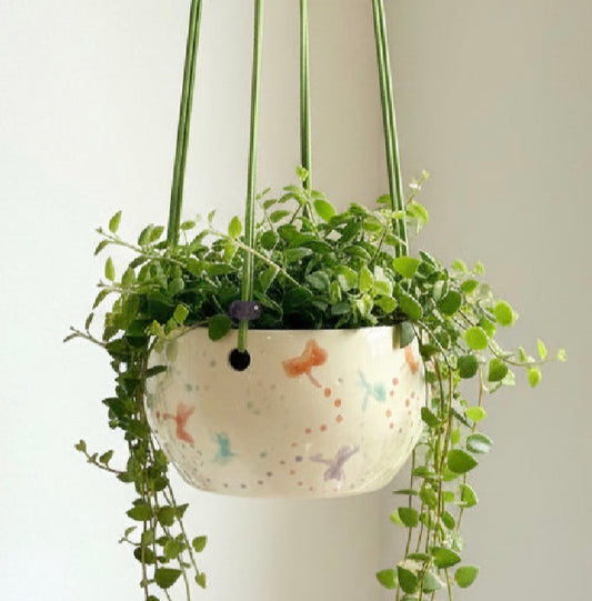 Hanging Dragonfly Planter