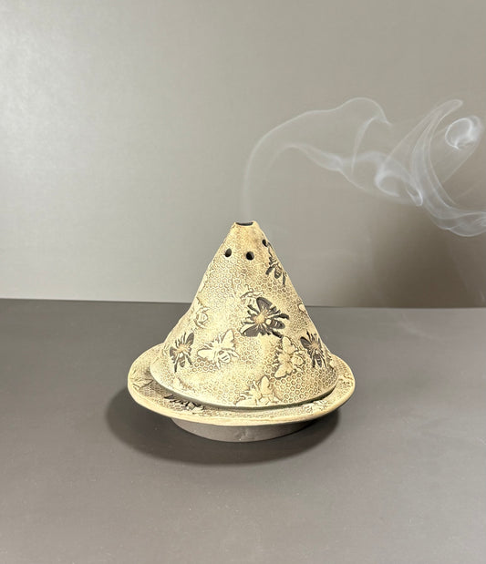 Bee Hive Incense Burner