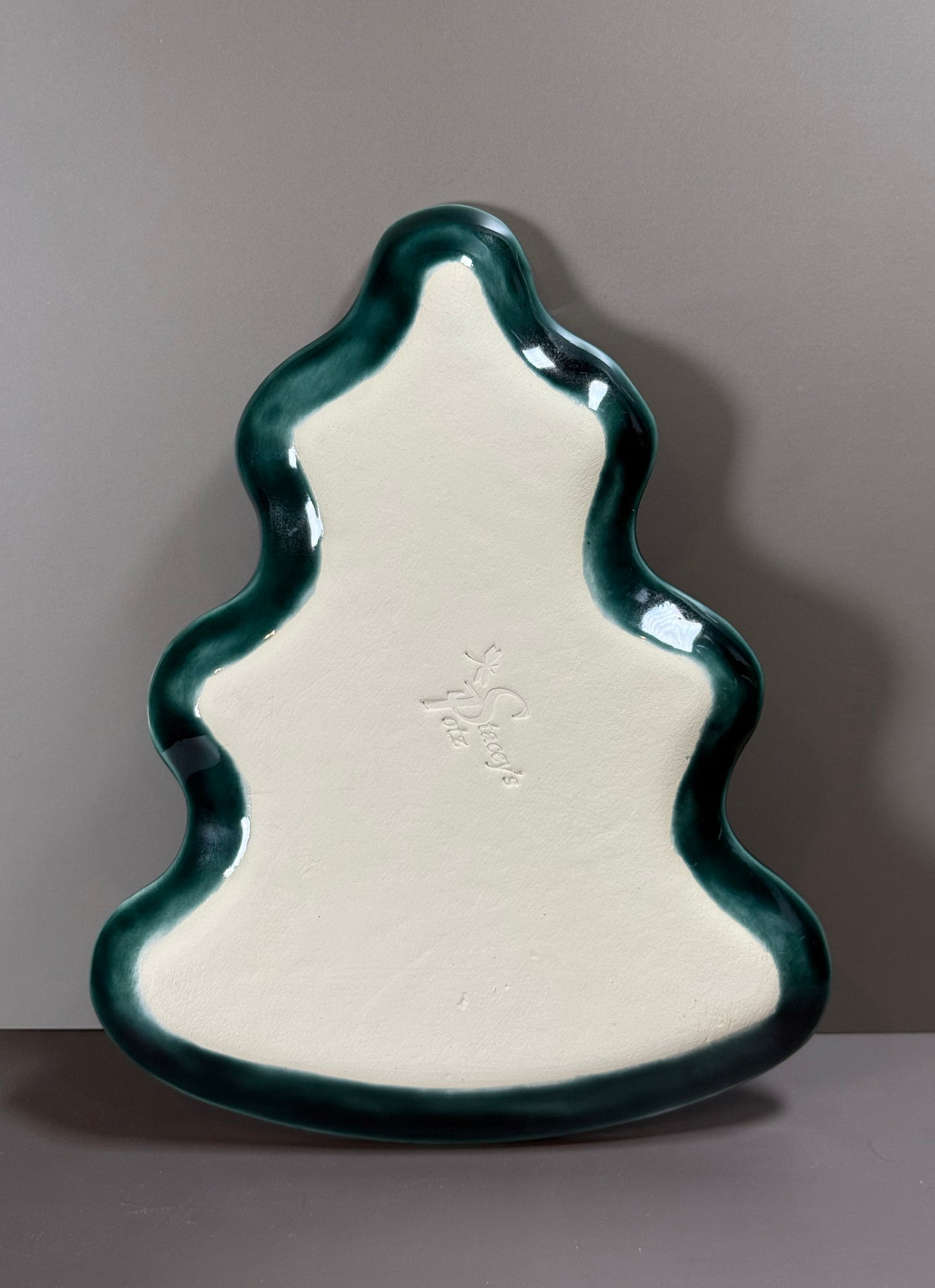 Christmas Tree Platter