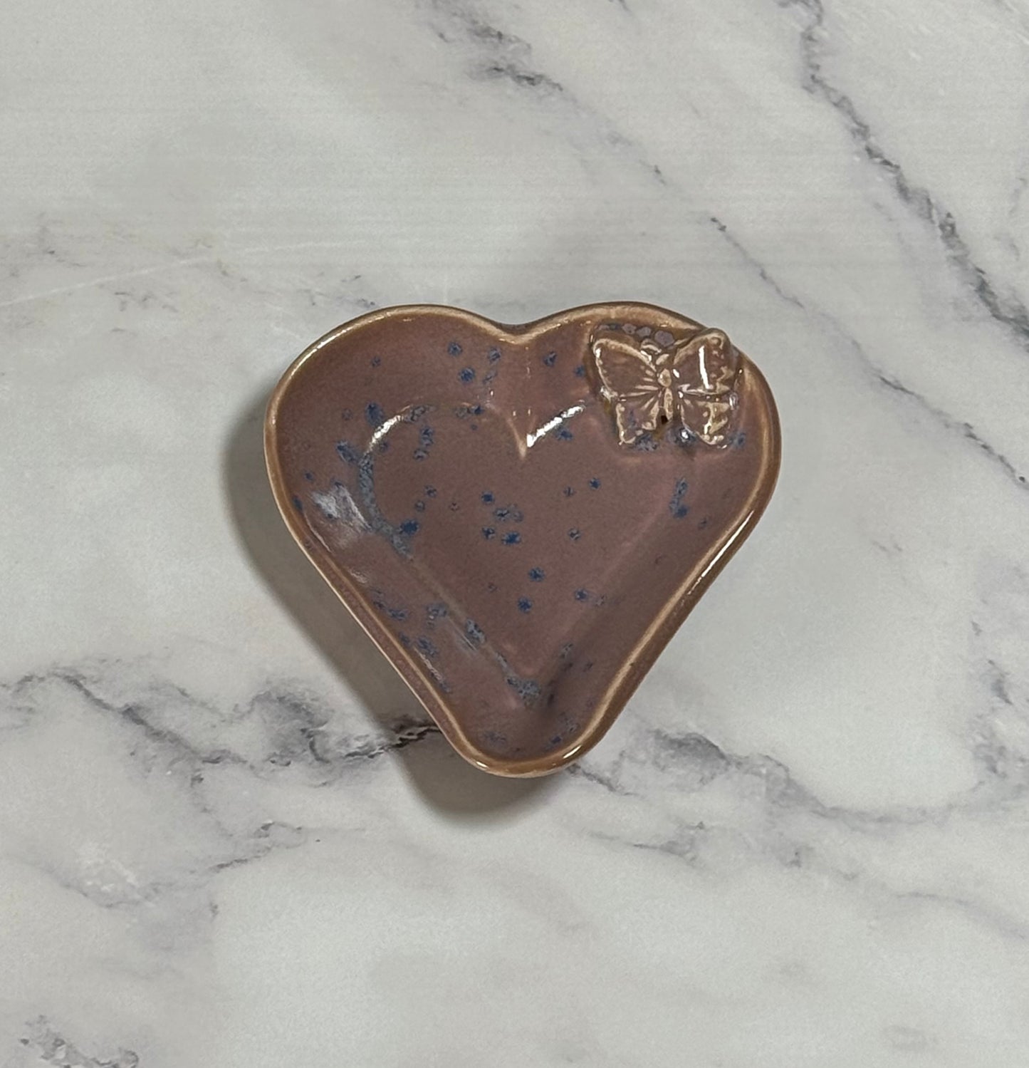 Butterfly Heart Trinket Bowl