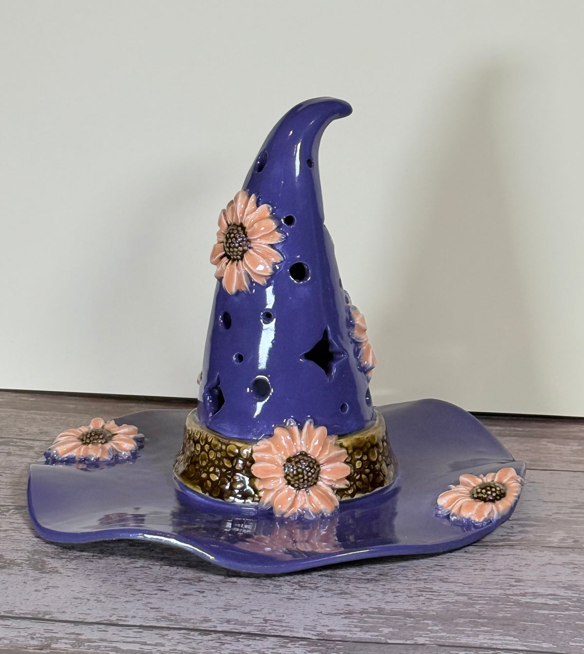 Purple witch Hat Luminary