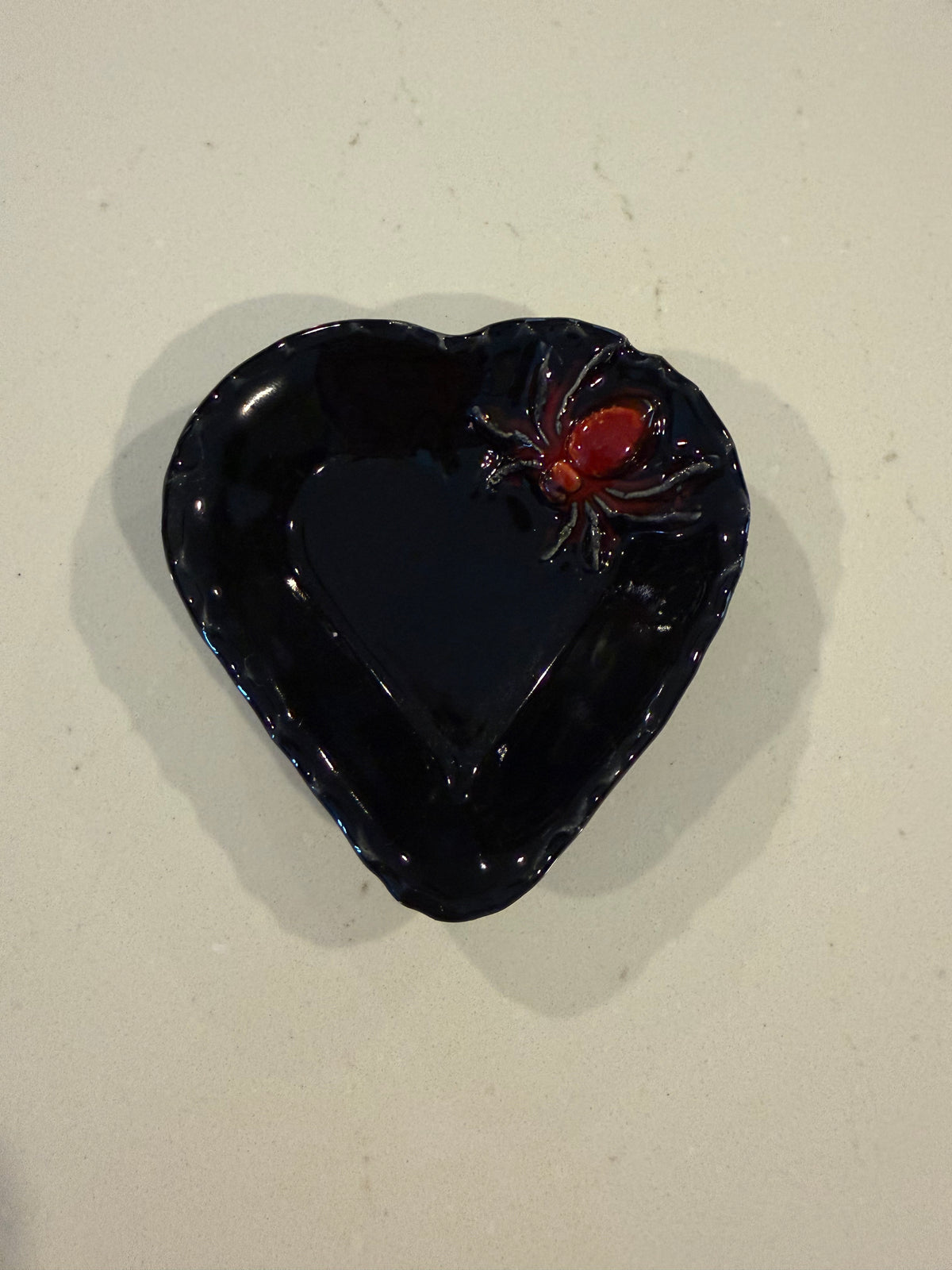 Red Spider Heart Trinket Dish