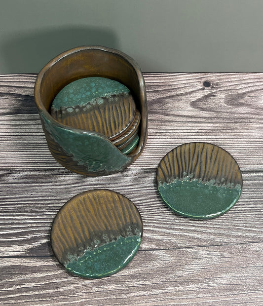Rustic Coaster Set
