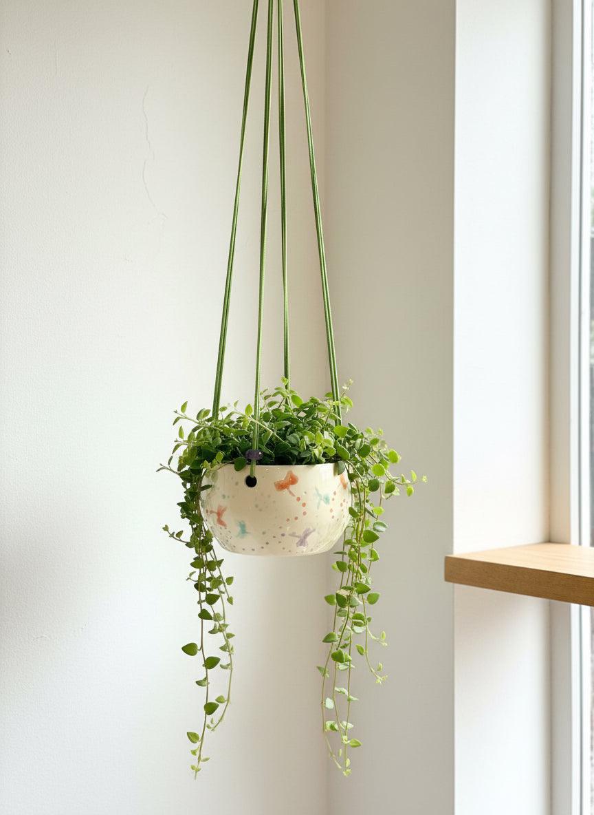 Hanging Dragonfly Planter