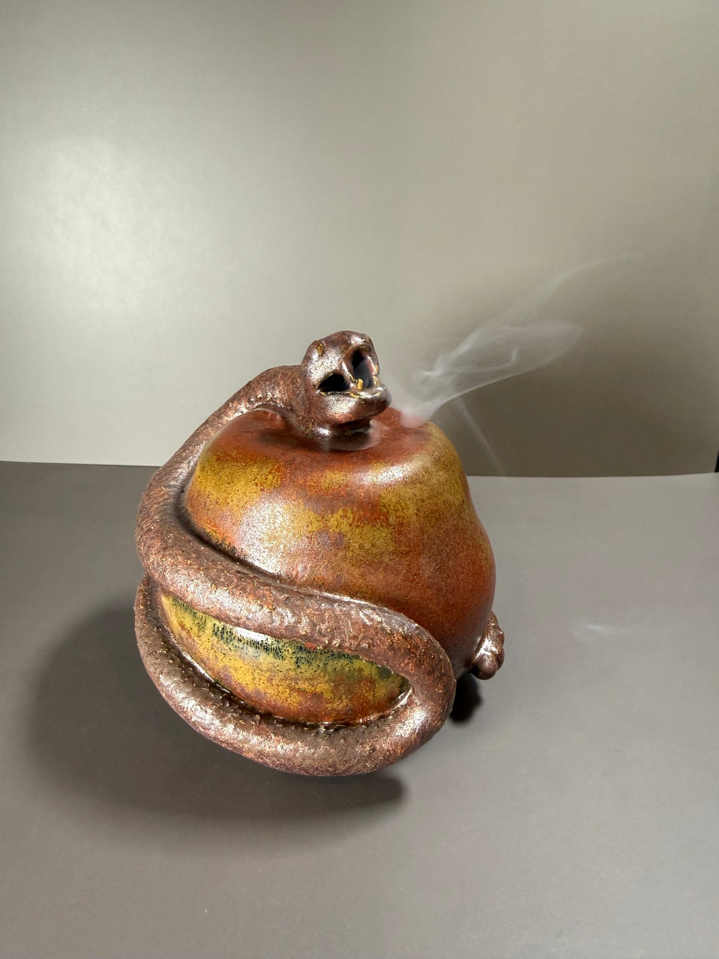 Snake Incense Burner