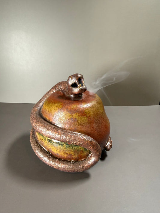 Snake Incense Burner