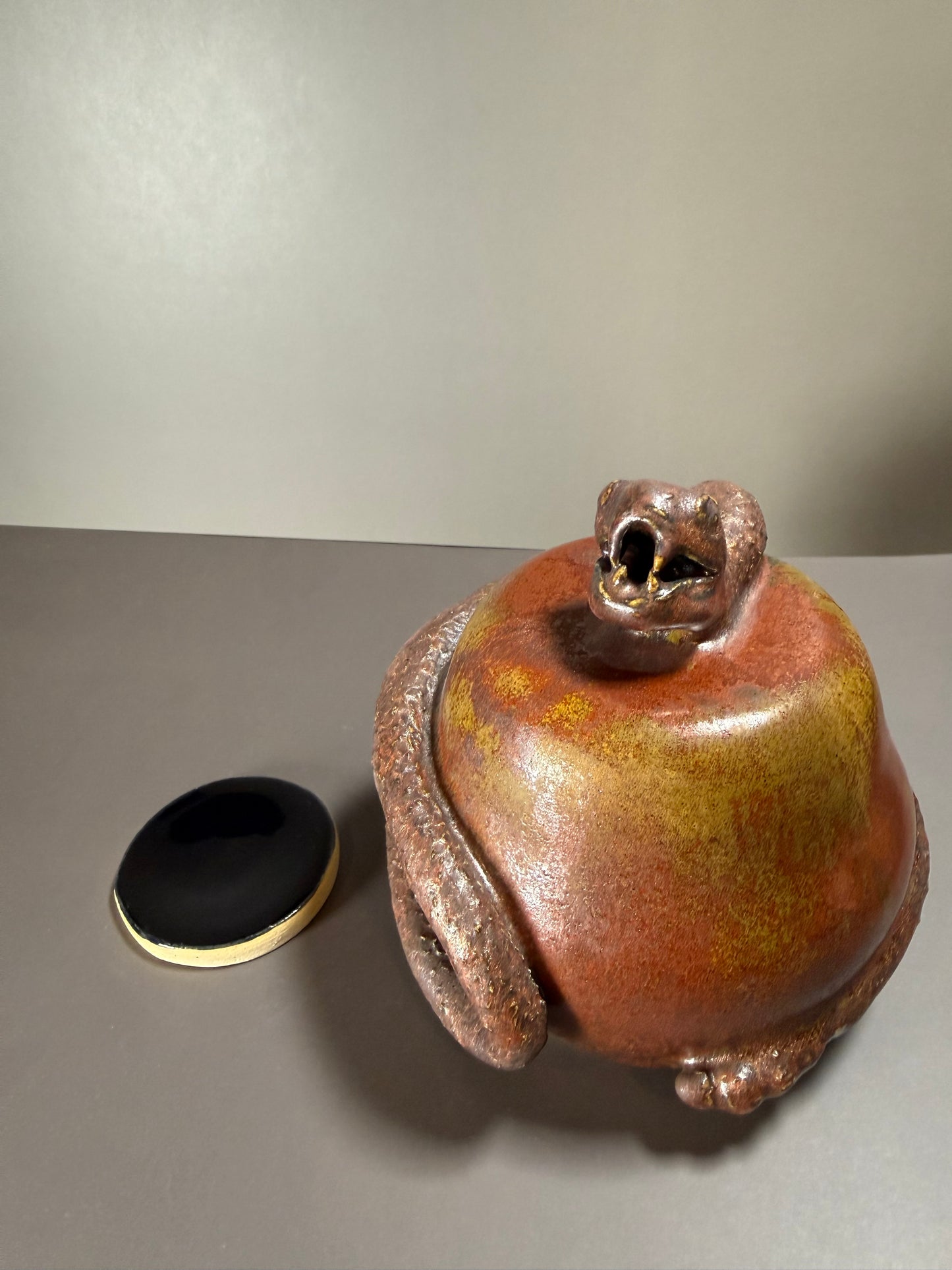 Snake Incense Burner