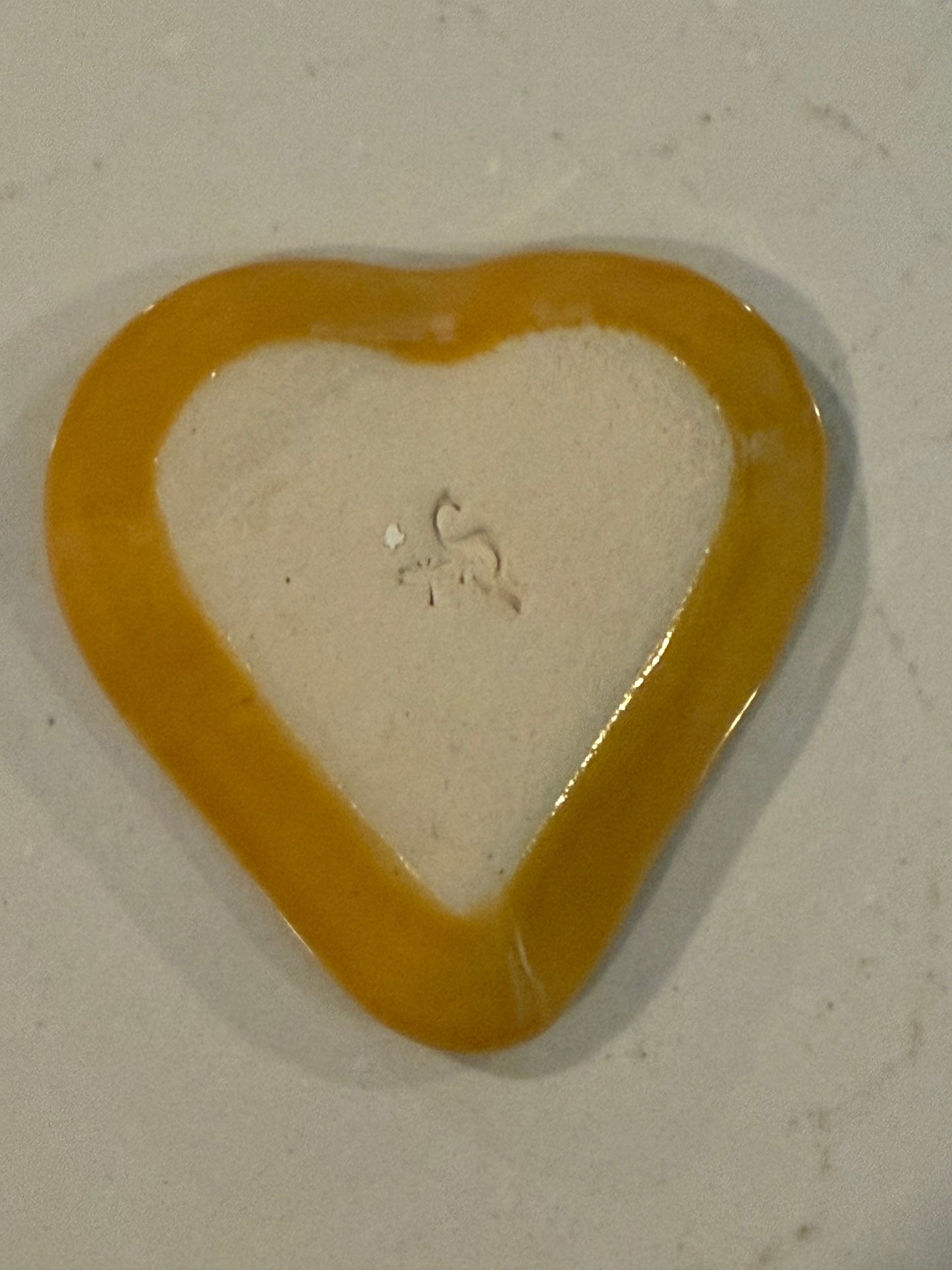Yellow Ladybug Trinket Dish