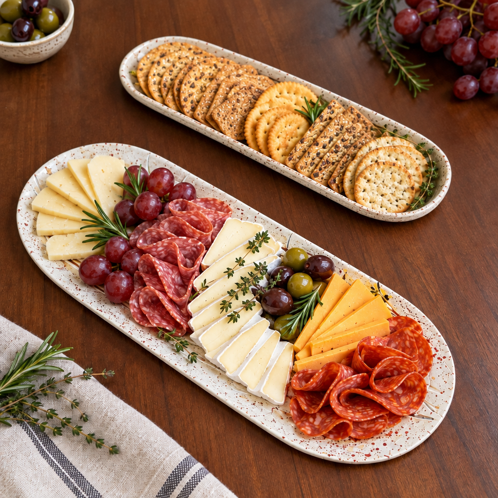 Autumn Cream Charcuterie Set