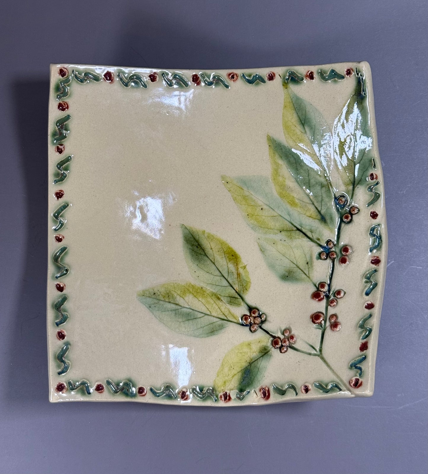 Holly Serving Dishes