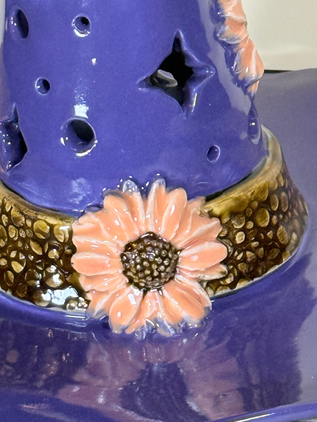 Purple witch Hat Luminary