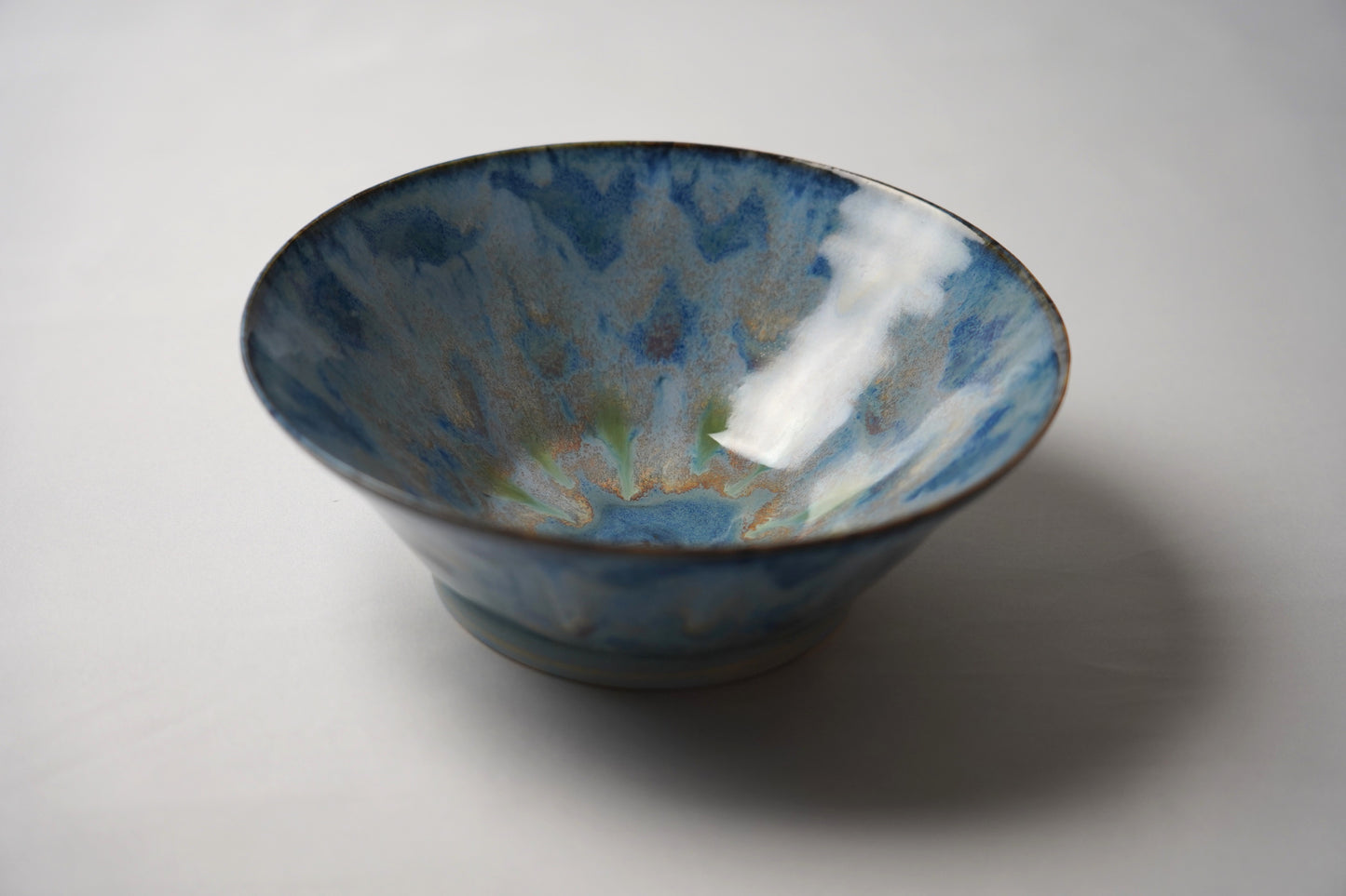 Blue Peacock Bowl