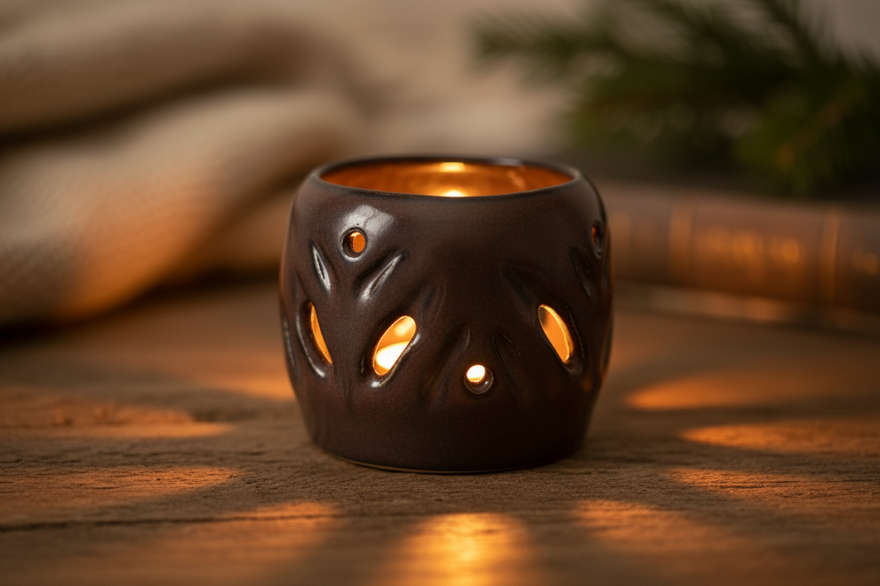 Bronze Votive Cup Holder