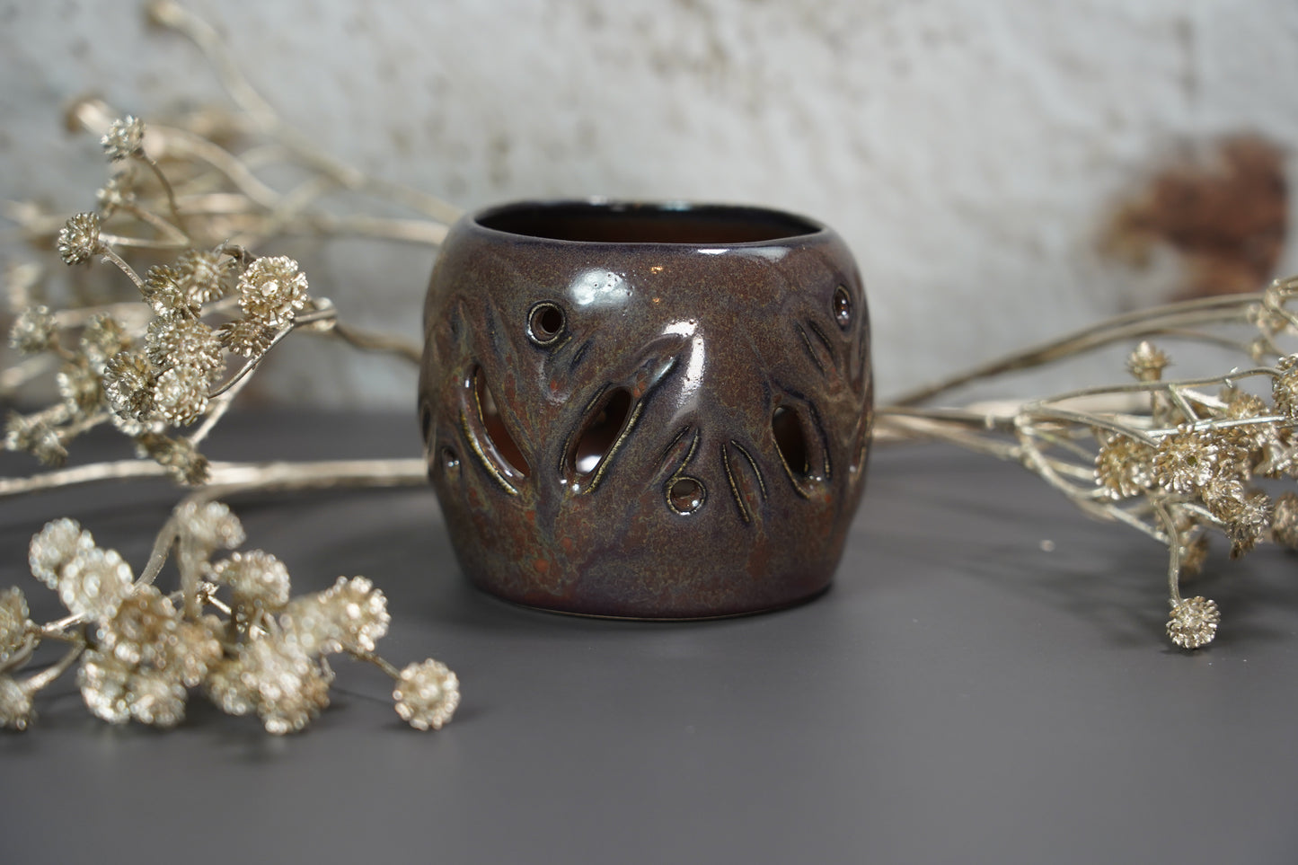 Bronze Votive Cup Holder