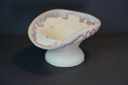 Lavendar Tuxedo Bowl