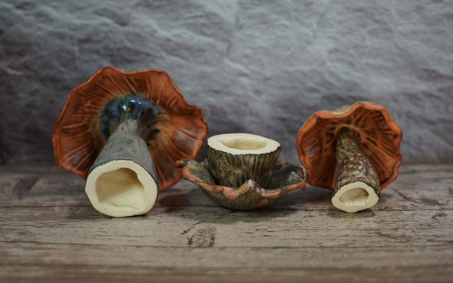 Shino Mushroom Trio