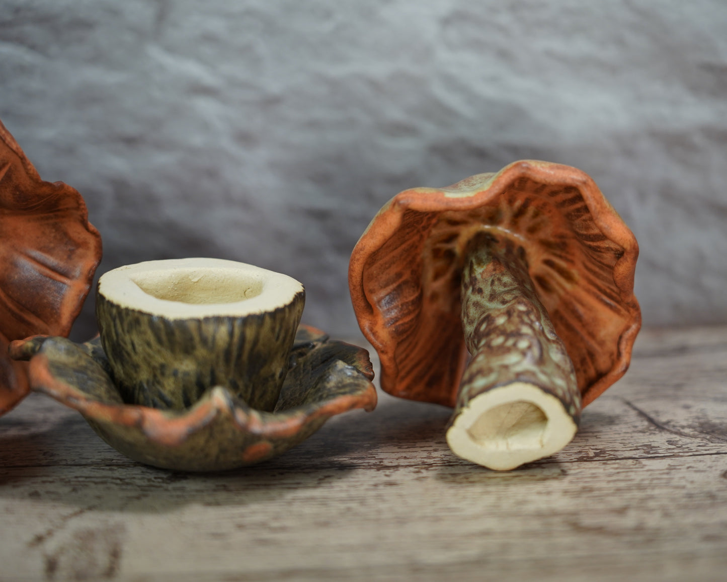 Shino Mushroom Trio