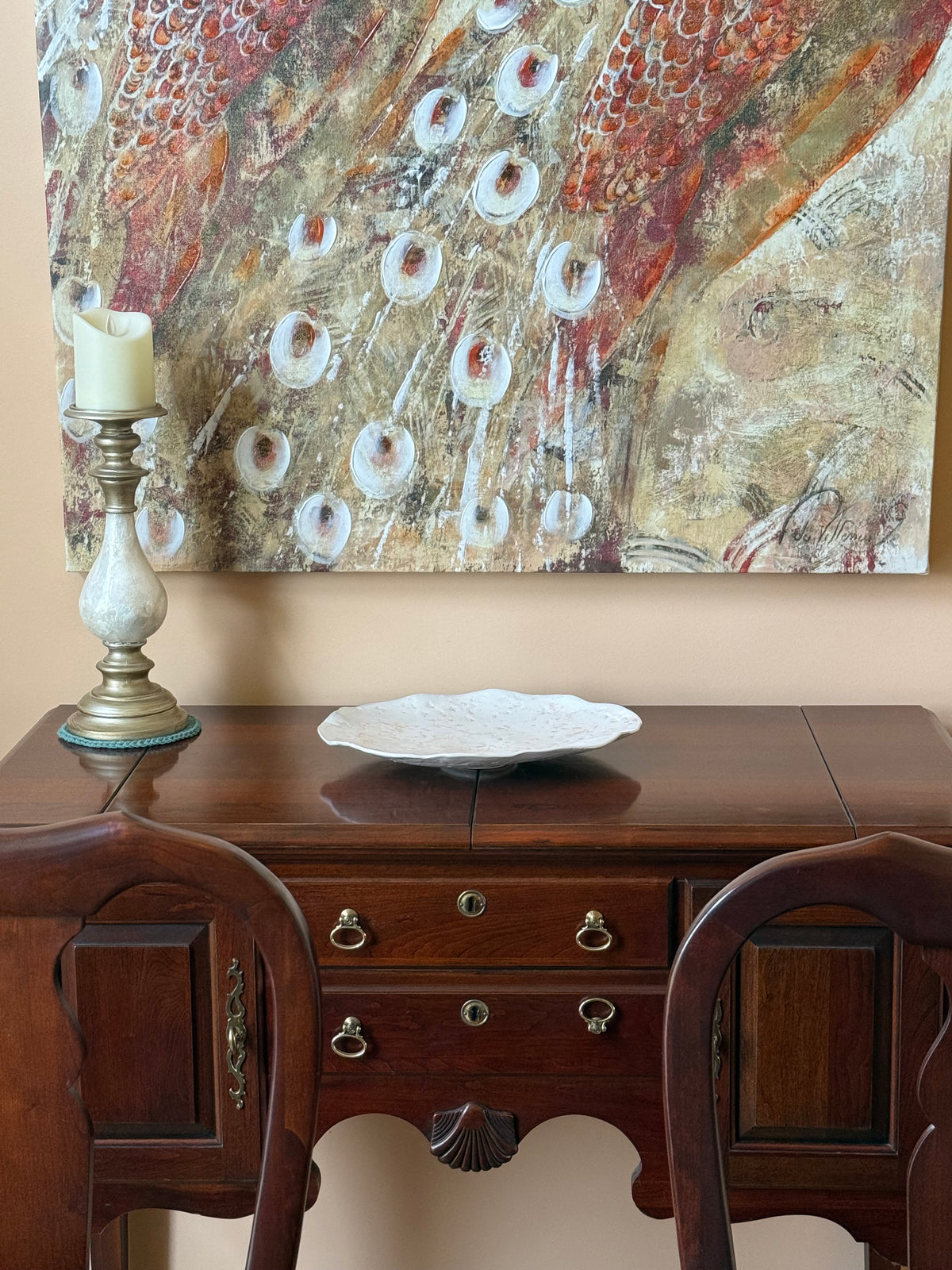 Milk Glass Dish